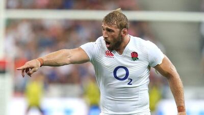 Chris Robshaw will captain England at the 2015 Rugby World Cup, but who exactly will compose the squad he leads is still unclear. David Rogers / Getty Images / August 22, 2015