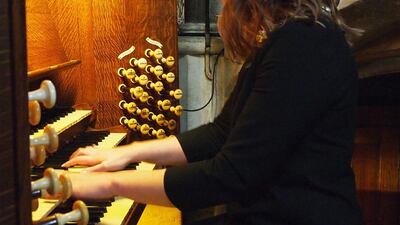 Experimental musician Claire M Singer is a music director at Union Chapel, London, home of Henry Willis’s majestic 1877 pipe organ, which features on her album Solas. Courtesy Martin Gray.