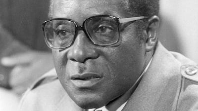 7th September 1979: Mugabe in London for the British convened Zimbabwe / Rhodesia Constitutional talks. Mike Stephens / Central Press/Getty Images