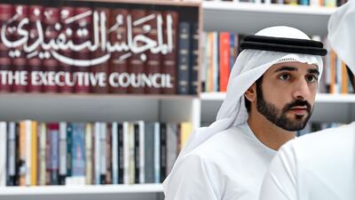 Sheikh Hamdan bin Mohammed, Crown Prince of Dubai and Chairman of Dubai Executive Council, led a council meeting to review gross domestic product growth.