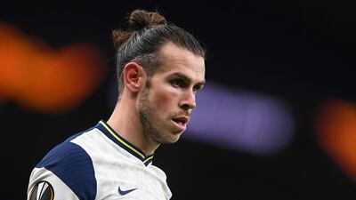 Gareth Bale had a fortuitous hand in Spurs' second goal but otherwise struggled to influence proceedings. AFP