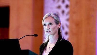 Rosemary Davis, the United Kingdom's Arab world spokeswoman, says the British government wants to reinvigorate global efforts to support six Arab countries in their move towards democracy. Pawan Singh / The National