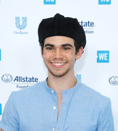 Disney Channel star Cameron Boyce died from an epilepsy-related seizure aged 20. EPA