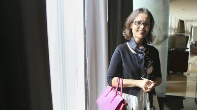 Ismahane Elouafi manages agricultural research projects currently being undertaken in Bahrain, Morocco and Qatar, as well as the UAE. Sarah Dea / The National