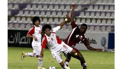 There is criticism that Al Ain, where UAE played Qatar recently in a friendly in front of empty stands, is not a venue central to all fans.
