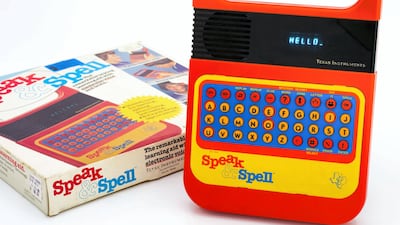 Texas Instruments' Speak & Spell opened the floodgates of educational innovation. Alamy