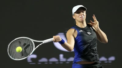 Iga Swiatek will face Jessica Pegula in the WTA Finals final after easing past Aryna Sabalenka. EPA