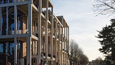 Kingston University London - Town House by Grafton Architects. Photo: Dennis Gilbert