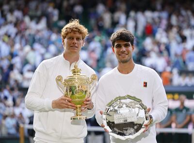 Carlos Alcaraz has been in impressive form this season despite losing the men's Wimbledon final to Jannik Sinner. EPA