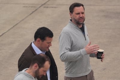 US Vice President JD Vance took a refuelling stop in Germany on his way home from Pakistan. Reuters