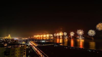 RAK broke two Guinness World Records with firework tribute to the Year of Zayed.