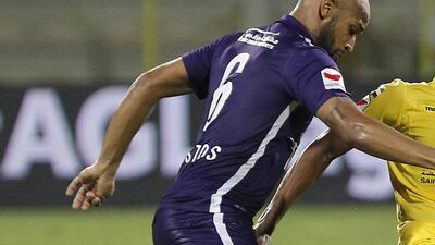 Fellipe Bastos of Al Ain shown during an Arabian Gulf League match against Al Wasl last month. Jeffrey E Biteng / The National / September 13, 2015