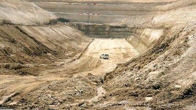 In 2007, Limitless announced plans for the Arabian Canal. Above, the canal in 2008.