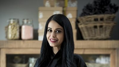 Hend Al Hashemi has developed her own range of natural soaps. Courtesy Hend Al Hashemi