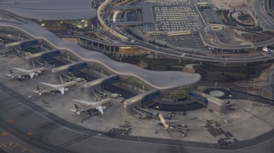 Flights arriving at and departing from Dubai and Abu Dhabi airports continue to be impacted by missile and drone attacks from Iran. Getty Images