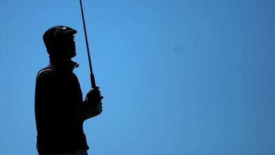 Amateur Bryson DeChambeau of the United States hits a tee shot on the 4th hole during the first round of the 2016 Masters Tournament at Augusta National Golf Club on April 7, 2016 in Augusta, Georgia. Andrew Redington/Getty Images/AFP