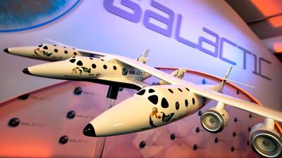 Virgin Galactic is racing against Jeff Bezos’ Blue Origin to launch the first flight taking paying passengers into space. AFP