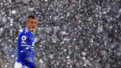 Centre forward: Jamie Vardy (Leicester) – After five games without a goal, Vardy returned to the scoresheet with a brace to ruin his old manager Claudio Ranieri’s return to Leicester. AFP