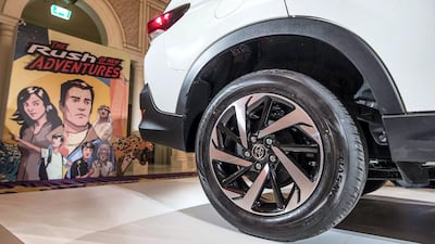 The car also features 17-inch alloy wheels. Leslie Pableo for The National