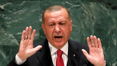 Turkey's President Recep Tayyip Erdogan has agreed to meet US President Donald Trump in Washington next month to discuss the Syrian 'safe zone'. REUTERS/Lucas Jackson//File Photo