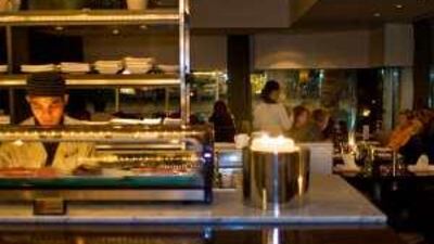 The Teatro restaurant in the Rotana Towers Hotel, Dubai, where diners can get 50% off their food before 8.30pm.