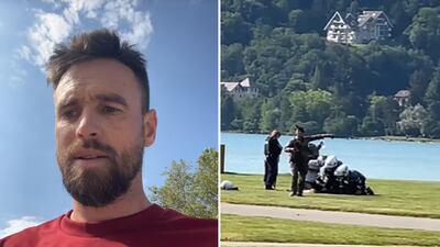 Former Liverpool footballer Anthony Le Tallec witnessed the Annecy attack. Photo: Anthony Le Tallec / Instagram