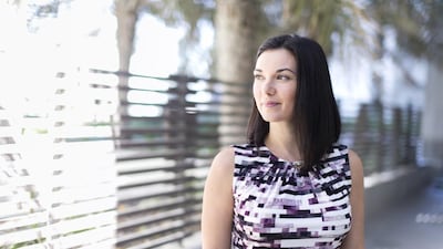 No two days in the office are the same for Hannah Matta, a business psychologist at Propel International. Reem Mohammed / The National