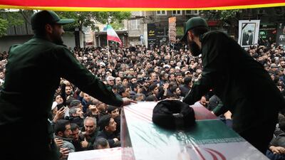 Mr Raisi is to be buried in his hometown of Mashhad this week. AFP