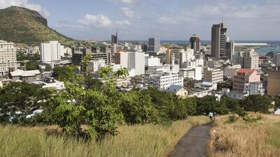 Port Louis seen from Fort Adelaide. Other views from this vantage point include the Moka Mountains and the city’s racecourse. Getty Images