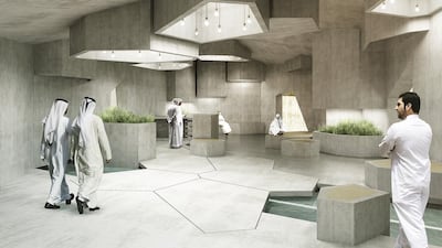 An artist’s impression of Qasr Al Hosn and its surrounding area. Courtesy Abu Dhabi Tourism and Culture Authority