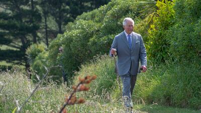 The then Prince of Wales on an official visit to Kaikoura, New Zealand in 2019. Getty Images