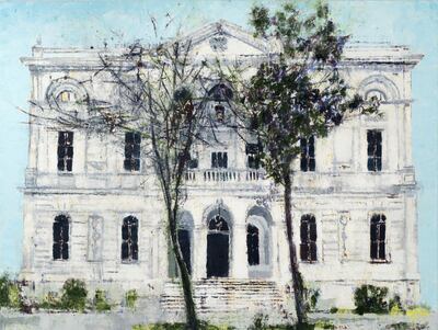 Enoc Perez's Soho House Istanbul (2017). Enoc Perez / Leila Heller Gallery