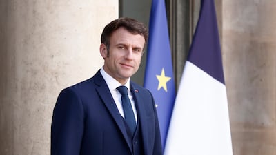 French President Emmanuel Macron. EPA