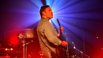 Kings of Leon frontman Caleb Followill will return to the Abu Dhabi Grand Prix stage in December. AFP
