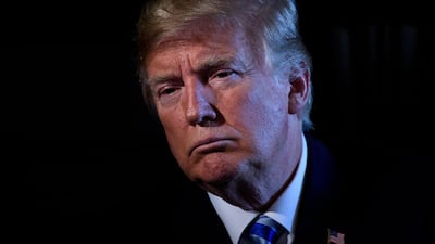 Donald Trump announced new tariffs during Erdogan's speech on the record slide of the Turkish lira. Brendan Smialowski / AFP