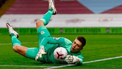 BURNLEY RATINGS: Nick Pope - 6, The England keeper was bailed out by Matthew Lowton when he smashed the ball to Son Heung-min. Wasn’t given the help needed for the Korean’s header though. AFP