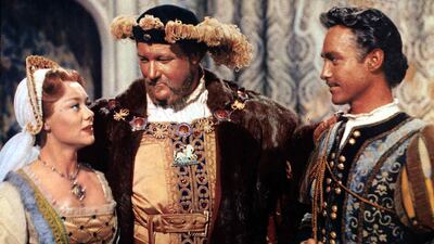 As Princess Mary Tudor in the 1953 film, The Sword And The Rose. Getty Images