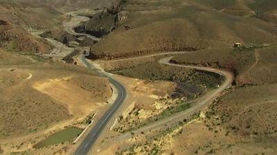 The Sheikh Khalifa bin Zayed Road has been officially opened in south Waziristan. Pic courtesy of WAM