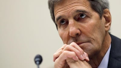 US secretary of state John Kerry arrived in Egypt on Saturday for the first “strategic dialogue” between Washington and Cairo since 2009. Carlos Barria/Reuters