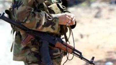 "Nothing must aggravate al Qa'eda more than Hizbollah's enduring popularity": A Hizbollah fighter in the Lebanese village of Aitaroun.