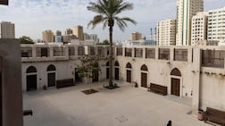 Bait Al Naboodah is architecturally distinct among early Sharjah buildings. Antonie Robertson / The National