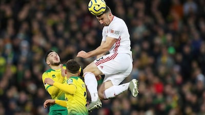 Left-back: Enda Stevens (Sheffield United) – Chris Wilder’s wing-backs have been revelations this season and both scored to turn defeat at Norwich into victory. Reuters