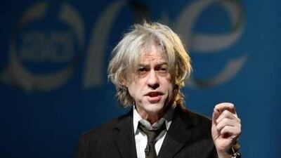Bob Geldof. EPA / Felipe Trueba