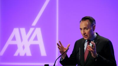 Thomas Buberl, CEO of French insurer Axa: the company is said to be in advanced talks to buy XL Group which has a market value of $11bn. Pascal Rossignol / Reuters