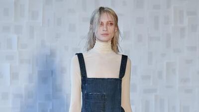 Denim culottes – or essentially wide-leg cropped jeans – can be worn with almost anything. Francois Durand / Getty Images