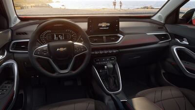 The inside of the Groove gives the impression of a pricier vehicle.