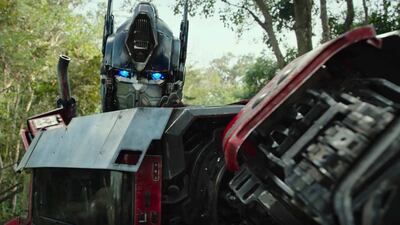 A scene from the official teaser trailer of Transformers: Rise of the Beasts