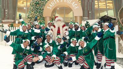 Snow Abu Dhabi is dressing up for Christmas season. Photo: Snow Abu Dhabi