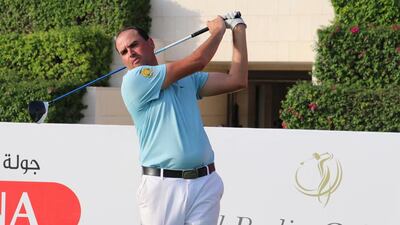 Younes El Hassani sits one shot off the leader at the Sheikh Maktoum Dubai Open at Al Badia Golf Club. Courtesy Mena Tour