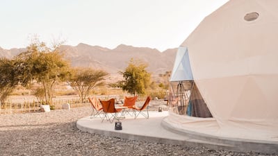 Hatta Dome Park is a short walk from from Hatta Wadi Hub.